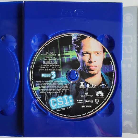 CSI:Crime Scene Investigation The Complete Second Season on DVD - Picture 7 of 10